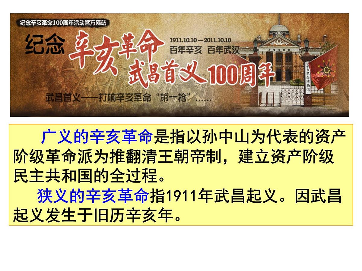 岳麓版高中历史必修1 4-15《辛亥革命》课件第2页