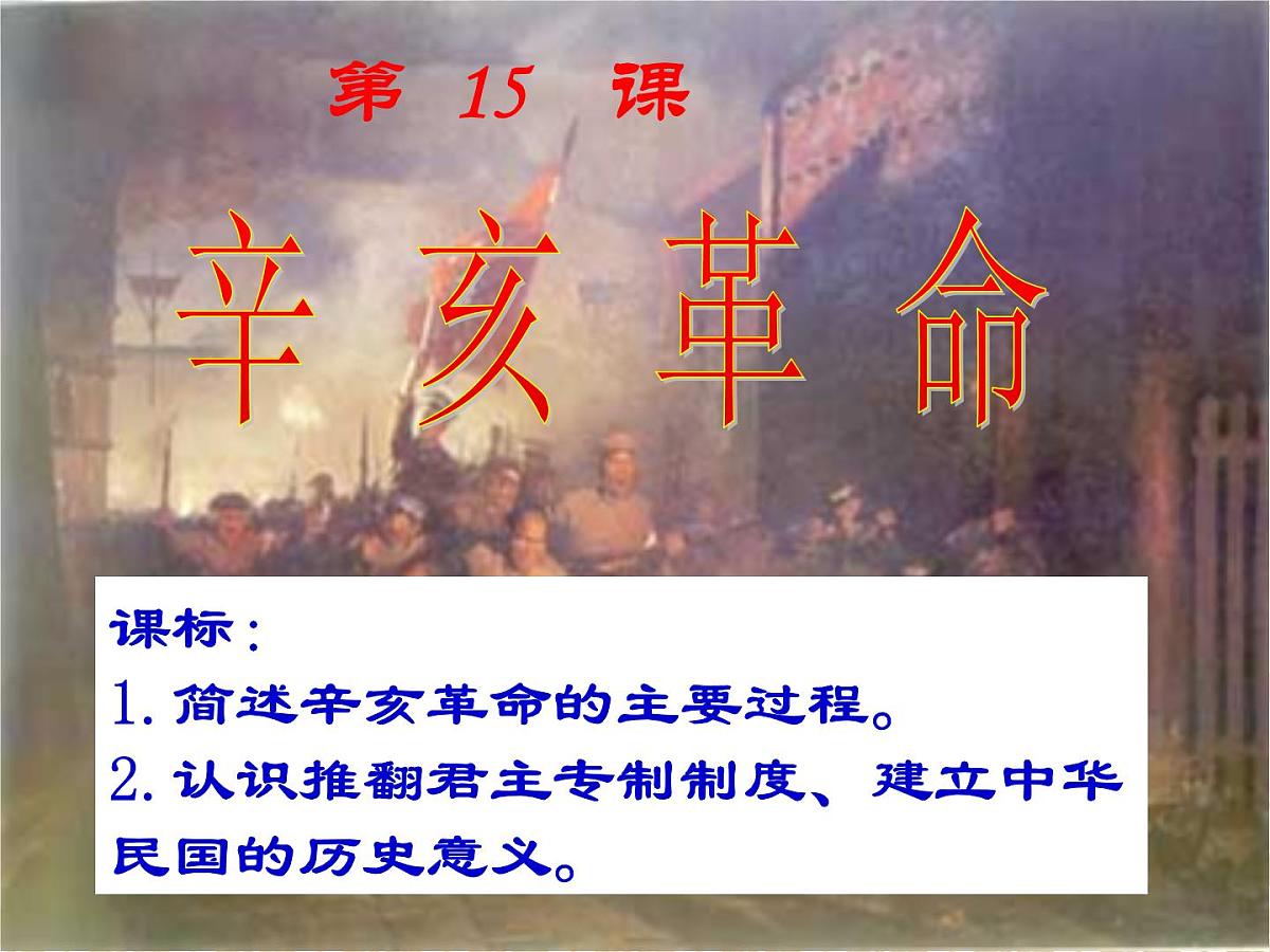 岳麓版高中历史必修1 4-15《辛亥革命》课件第4页