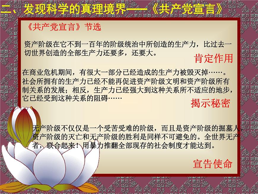 课件—岳麓版高中历史必修1 5-18《马克思主义的诞生》第6页