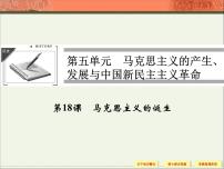 高中历史岳麓版必修1 政治文明历程马克思主义的诞生背景图ppt课件