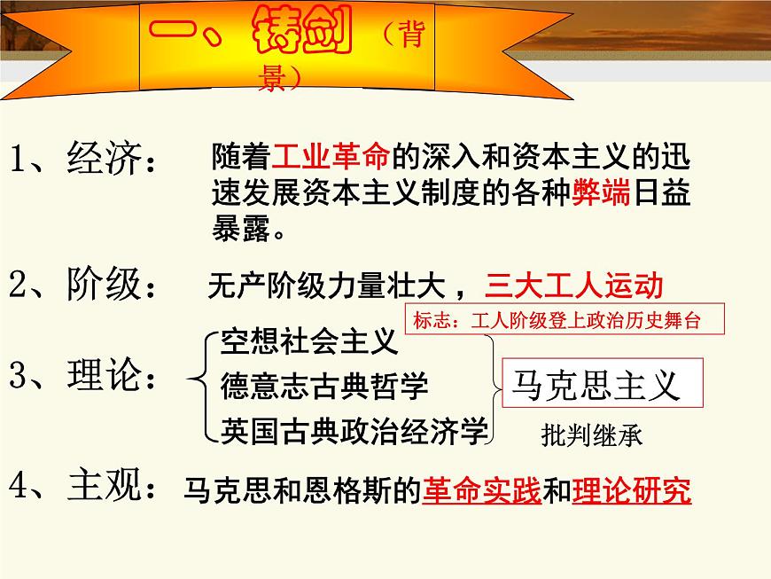 岳麓版高中历史必修1 5-18《马克思主义的诞生》课件第5页