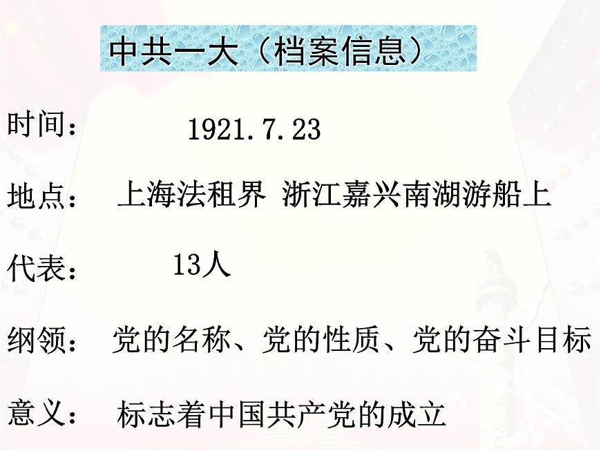 课件—岳麓版高中历史必修1 5-20《新民主主义革命与中国共产党》第7页