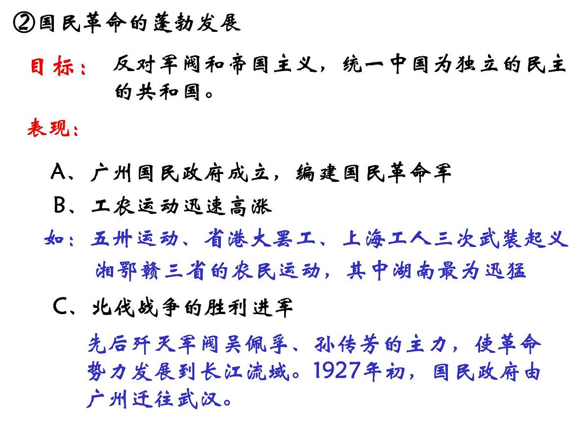岳麓版高中历史必修1 5-20《新民主主义革命与中国共产党》课件第8页