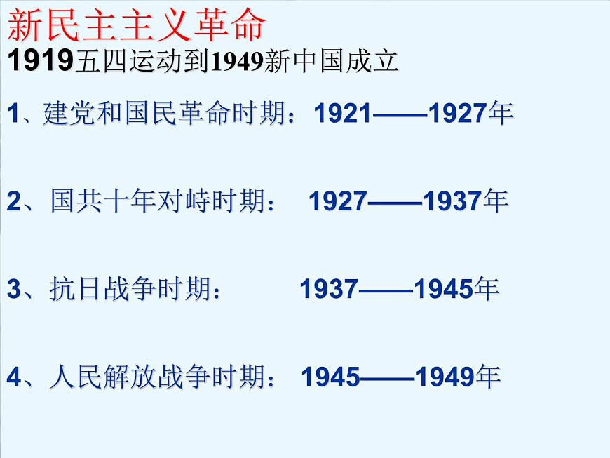 岳麓版高中历史必修1 5-20《新民主主义革命与中国共产党》课件第4页