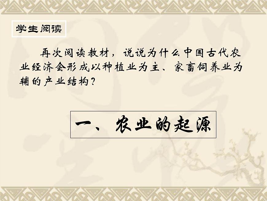 岳麓版高中历史必修2 1-1《精耕细作农业生产模式的形成》课件第7页