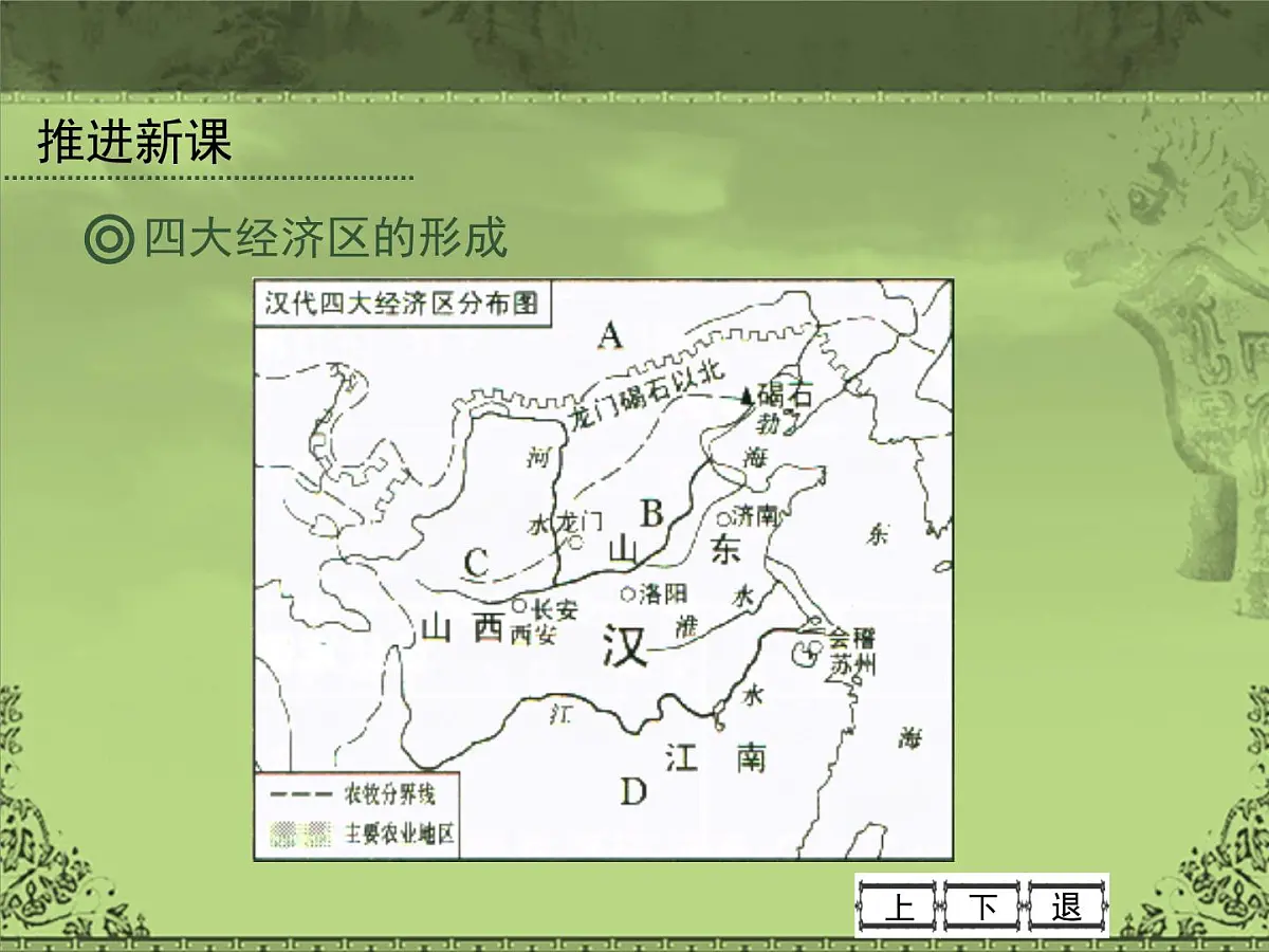 岳麓版高中历史必修2 1-3《区域经济和重心的南移》课件第3页