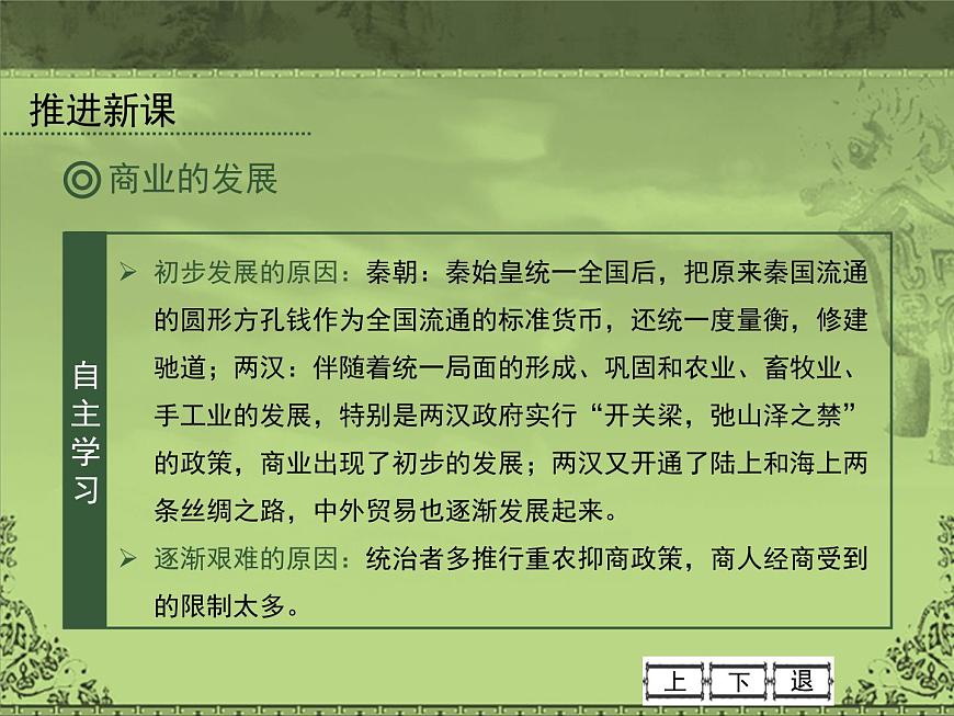 岳麓版高中历史必修2 1-5《农耕时代的商业与城市》课件第8页