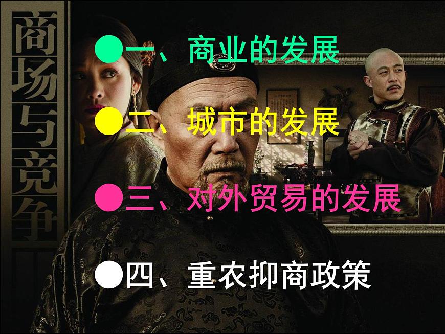 岳麓版高中历史必修2 1-5《农耕时代的商业与城市》课件第4页