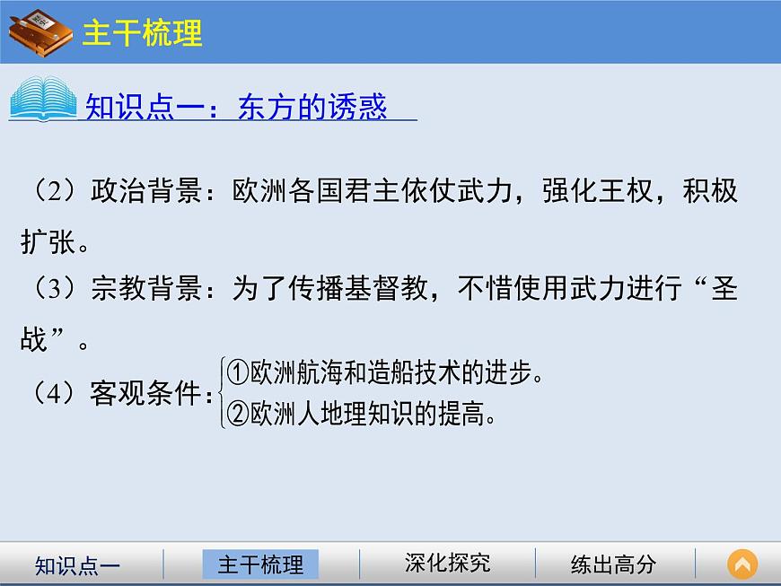 岳麓版高中历史必修2 2-7《新航路的开辟》课件第4页