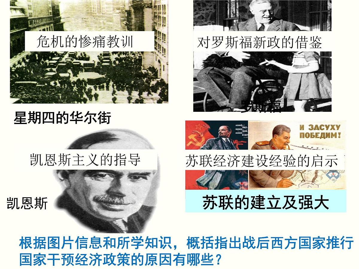课件—岳麓版高中历史必修2 3-16《战后资本主义经济的调整》第4页