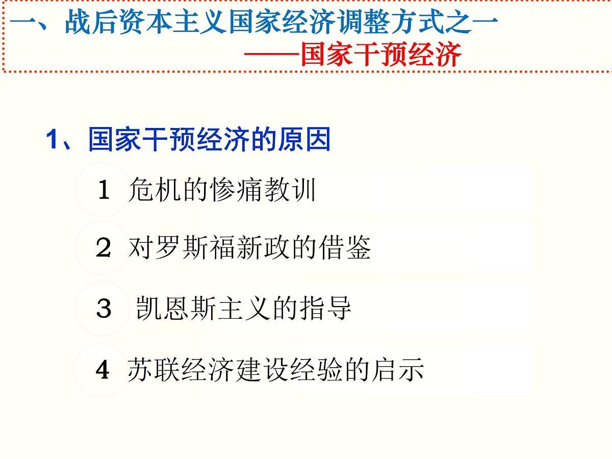 课件—岳麓版高中历史必修2 3-16《战后资本主义经济的调整》第5页