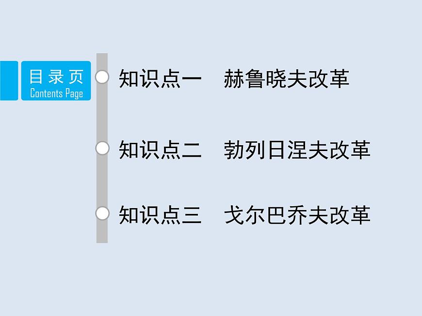 岳麓版高中历史必修2 3-17《苏联的经济改革》课件第2页