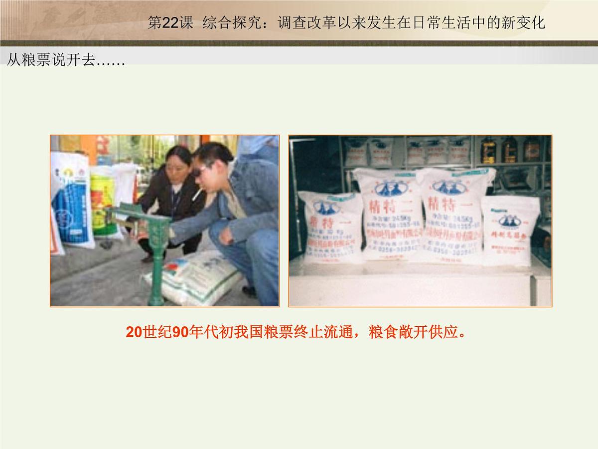 岳麓版高中历史必修2 4-22《综合探究：调查改革以来发生在日常生活中的新变化》课件第6页