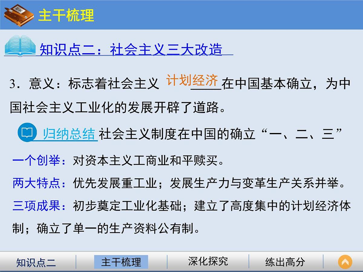 岳麓版高中历史必修2 4-18《中国社会主义经济建设的曲折发展》课件第8页