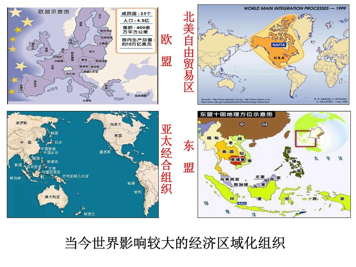 岳麓版高中历史必修2 5-25《亚洲和美洲的经济区域集团化》课件第4页