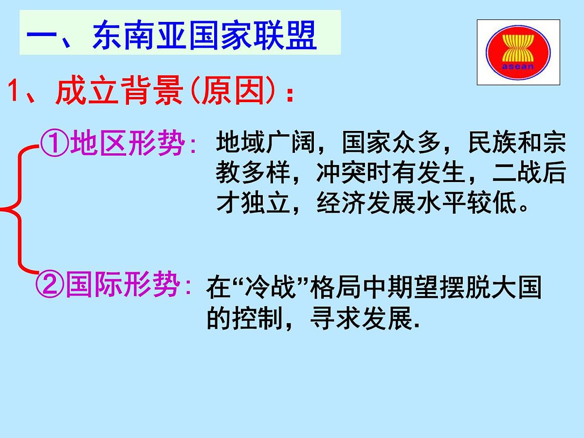 课件—岳麓版高中历史必修2 5-25《亚洲和美洲的经济区域集团化》第6页
