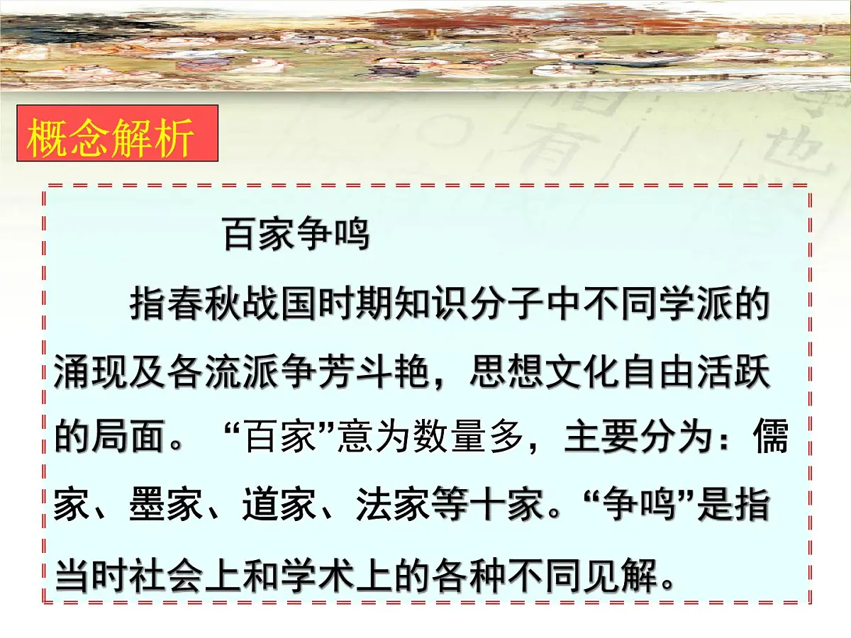 课件—《战国时期的百家争鸣》第2页