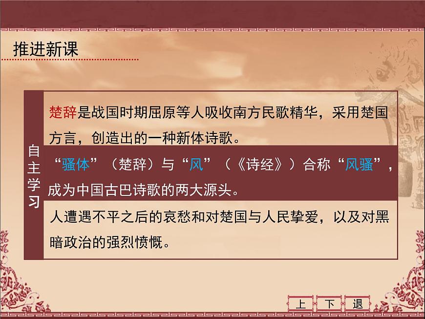 岳麓版高中历史必修3 2-9《诗歌和小说》课件第6页