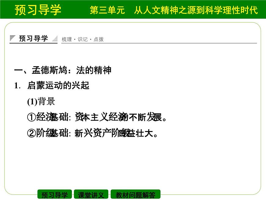 岳麓版高中历史必修3 3-14《理性之光》课件第3页
