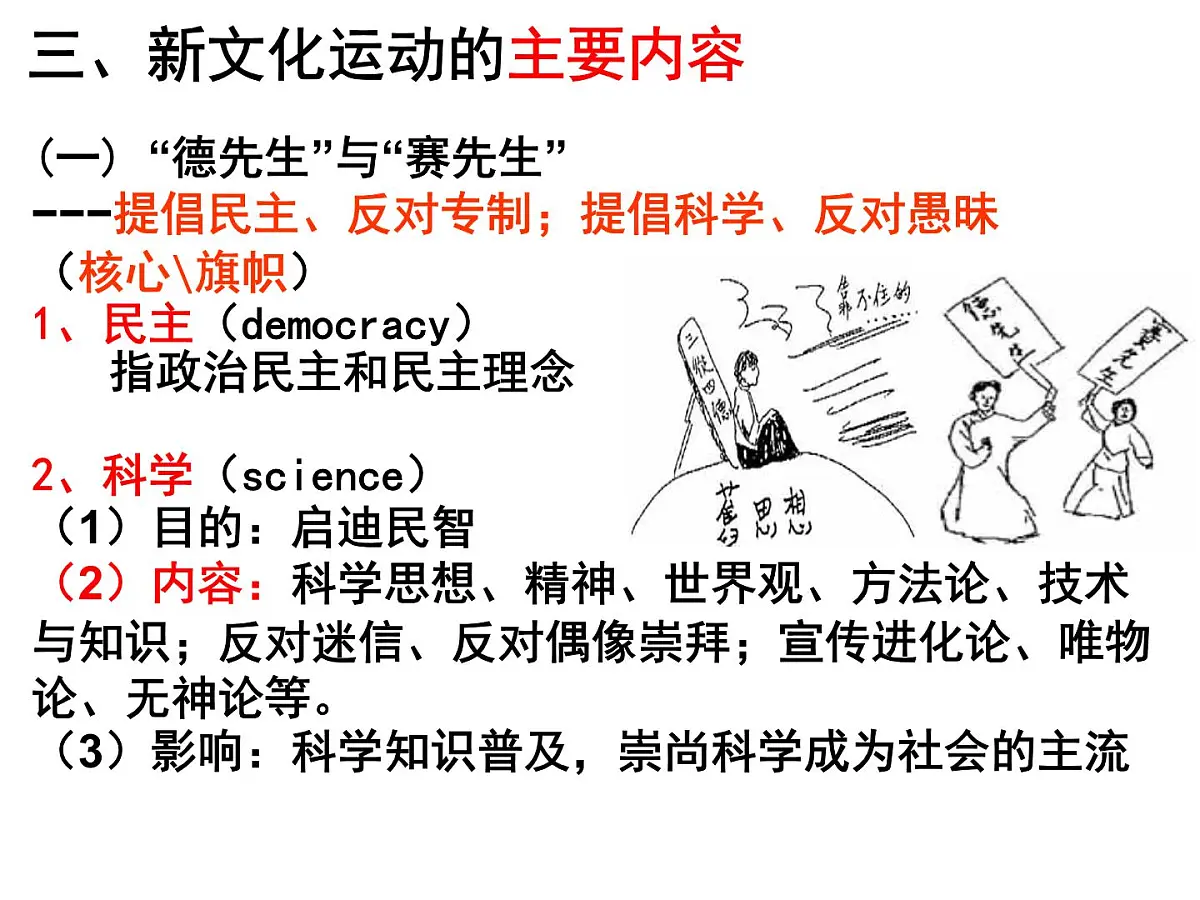 岳麓版高中历史必修3 5-21《新文化运动》课件第7页
