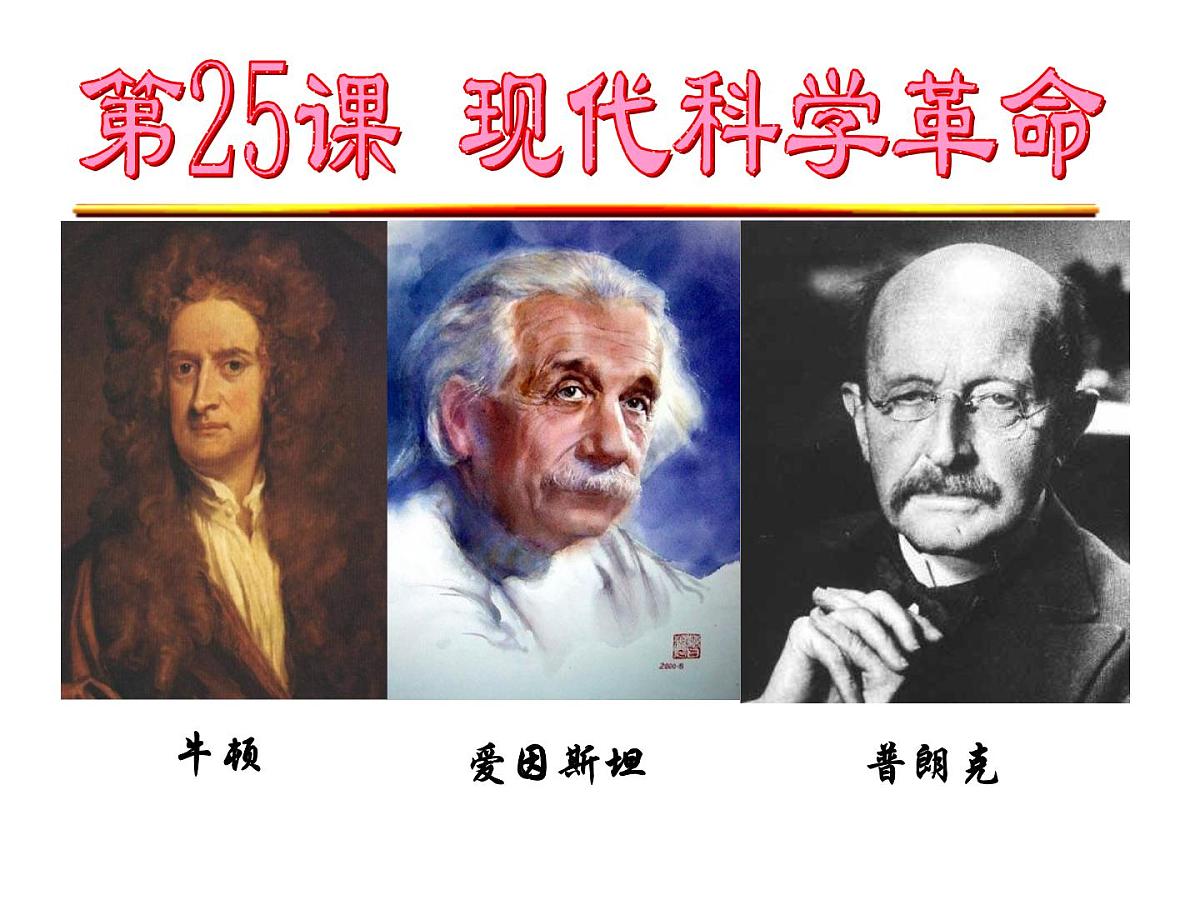 岳麓版高中历史必修3 6-25《现代科学革命》课件第2页