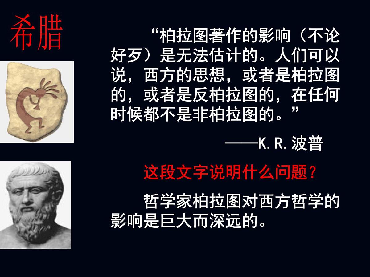 岳麓版高中历史选修4 1-2《思想家柏拉图》课件第3页