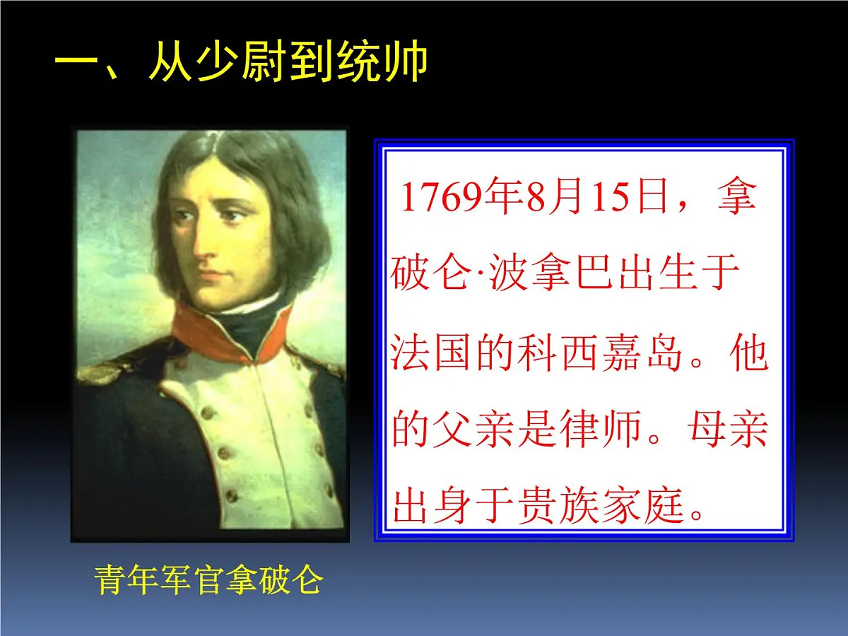 岳麓版高中历史选修4 2-9《法国大革命的捍卫者拿破仑》课件第3页