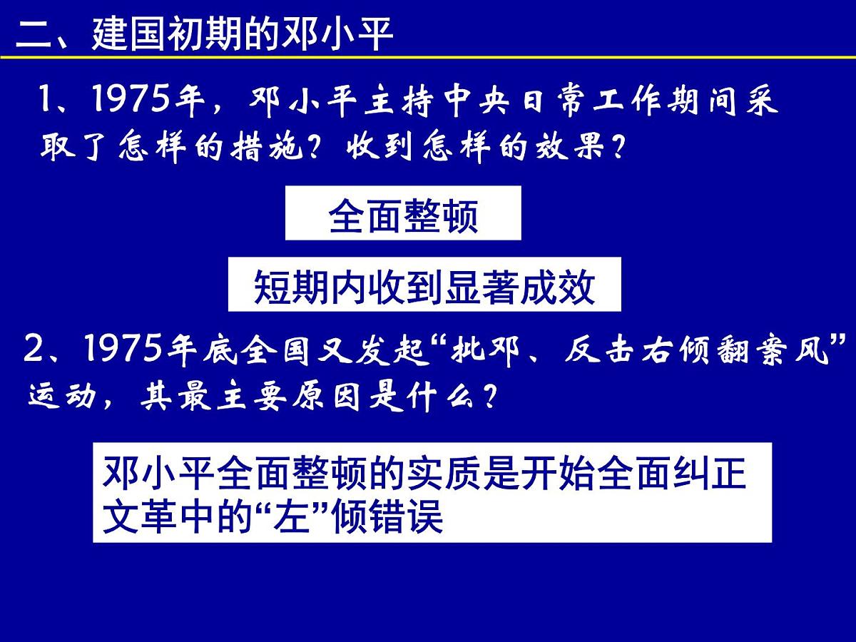 岳麓版高中历史选修4 4-16《改革开放的总设计师邓小平》课件第8页