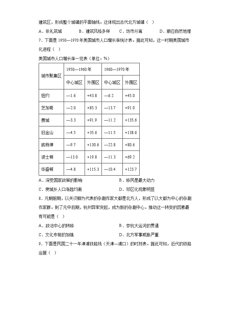 广西河池市2022-2023学年高二下期末考试历史试卷（解析版）第2页