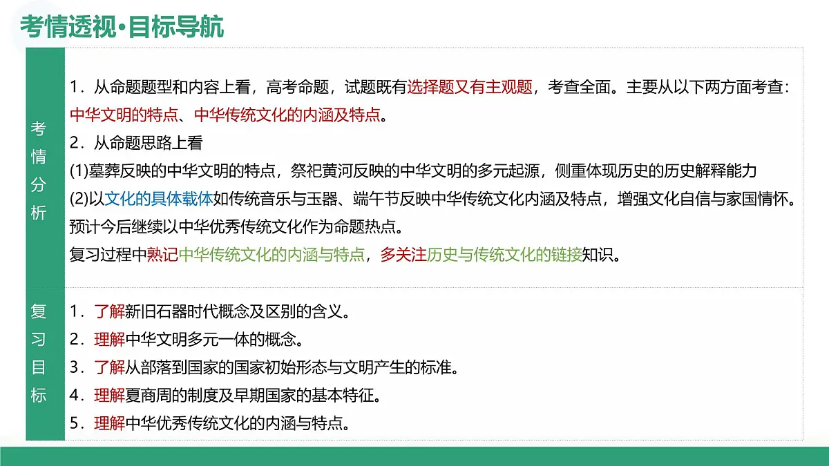第01讲 中华文明的起源与早期国家（复习课件）（北京专用）-2026届高考历史一轮复习第5页