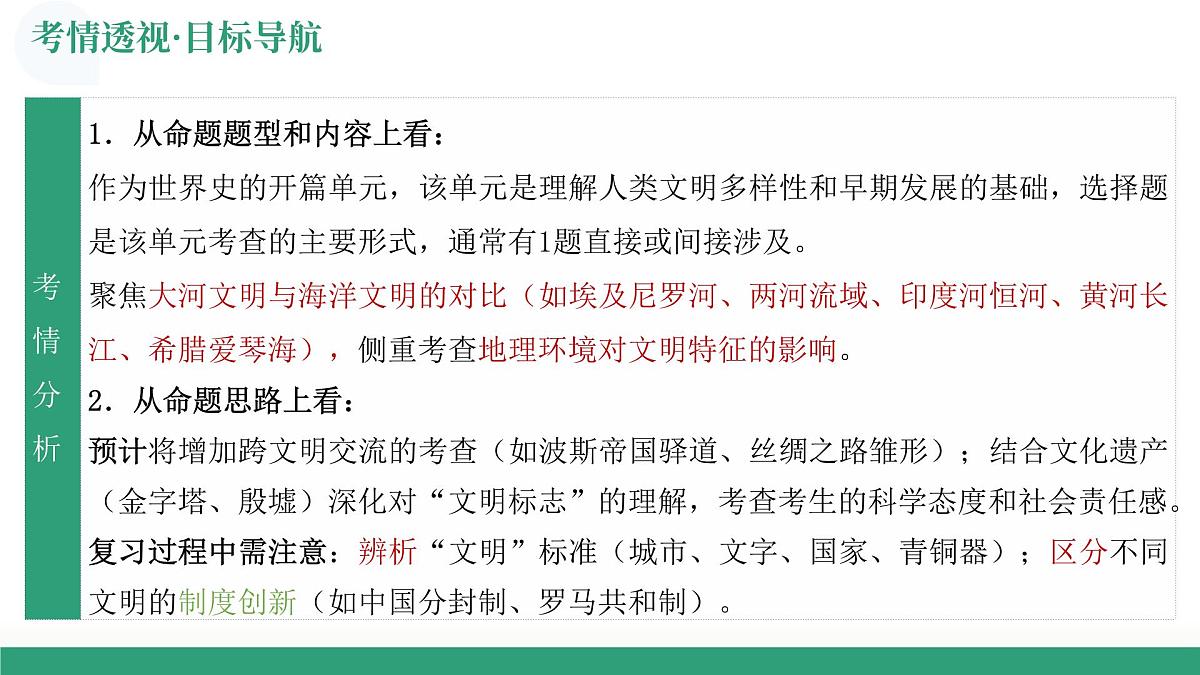 第26讲 古代文明的产生与发展（复习课件）（山东专用）-2026届高考历史一轮复习第5页