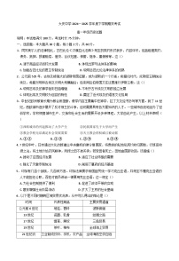 黑龙江省大庆市大庆中学2024-2025学年高一下学期期末考试历史试题(含解析)