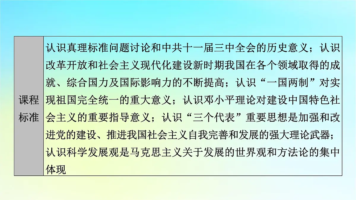 2026届高考历史一轮总复习中外历史纲要上板块3中国现代史第8单元第22讲改革开放和社会主义现代化建设新时期课件第5页