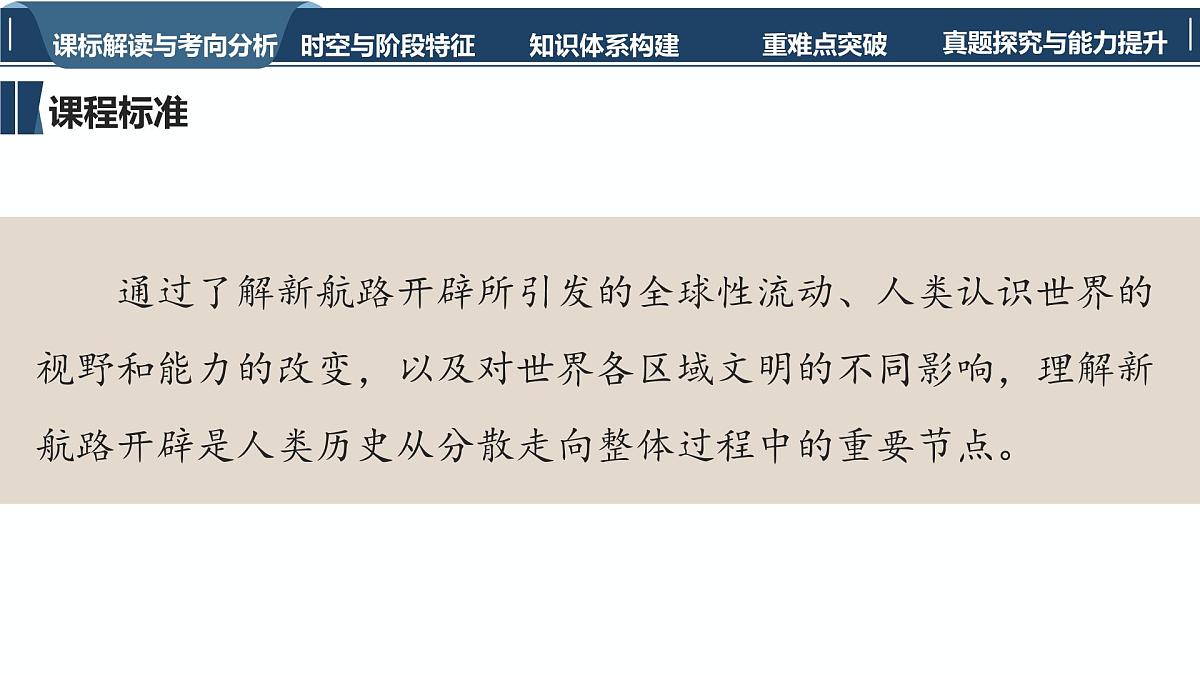 高考历史一轮复习课件二十三 走向整体的世界第2页