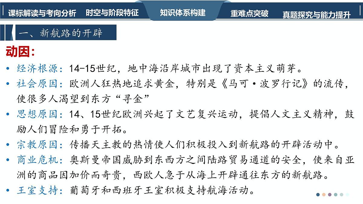 高考历史一轮复习课件二十三 走向整体的世界第6页