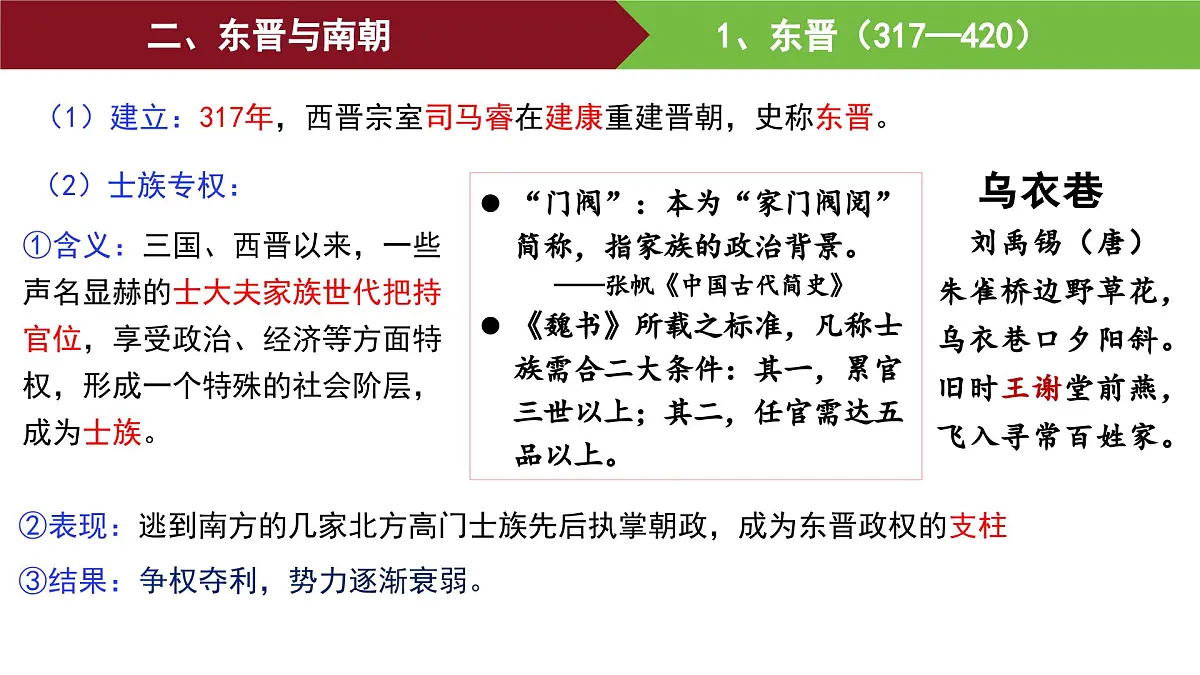 第5课 三国两晋南北朝的政权更迭与民族交融 课件--2025-2026学年高一上学期统编版必修中外历史纲要上第7页