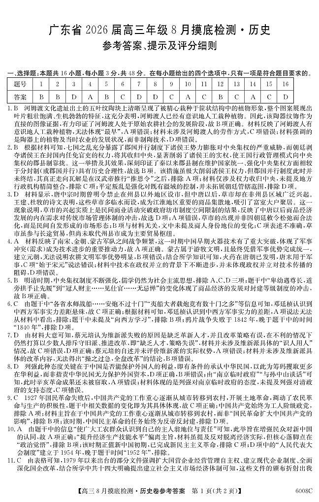 6008C 历史DA第1页