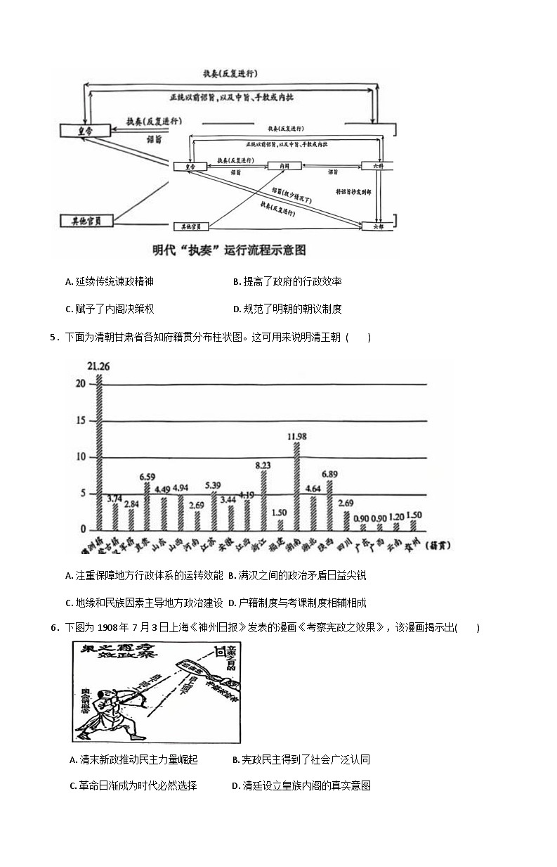 湖南省长沙市雅礼中学2025-2026学年高二上学期10月月考历史试题（含解析）第2页