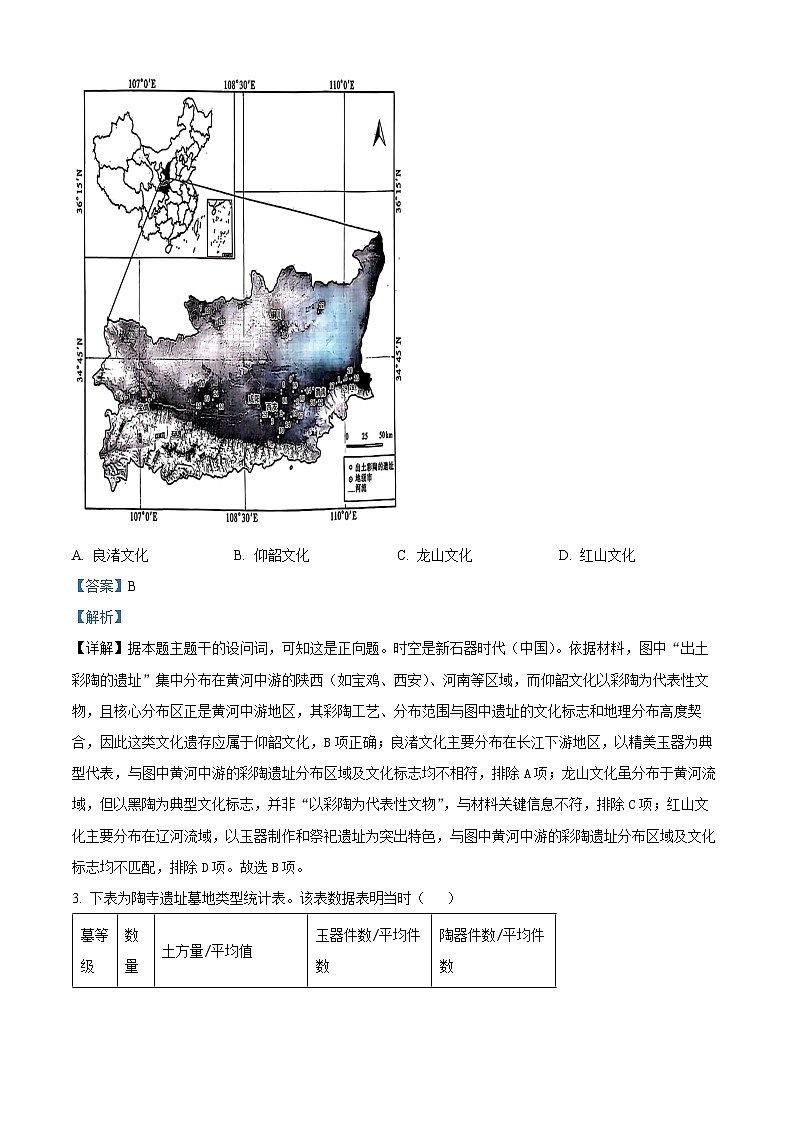 湖南省炎德英才名校联考联合体2025-2026学年高一上学期第一次联考历史试卷（解析版）第2页