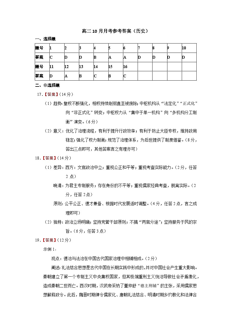 2_参考答案（历史）第1页