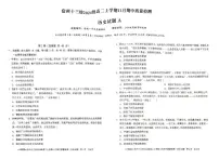 安徽省宿州十三校2025-2026学年高二上学期11月考试历史试题