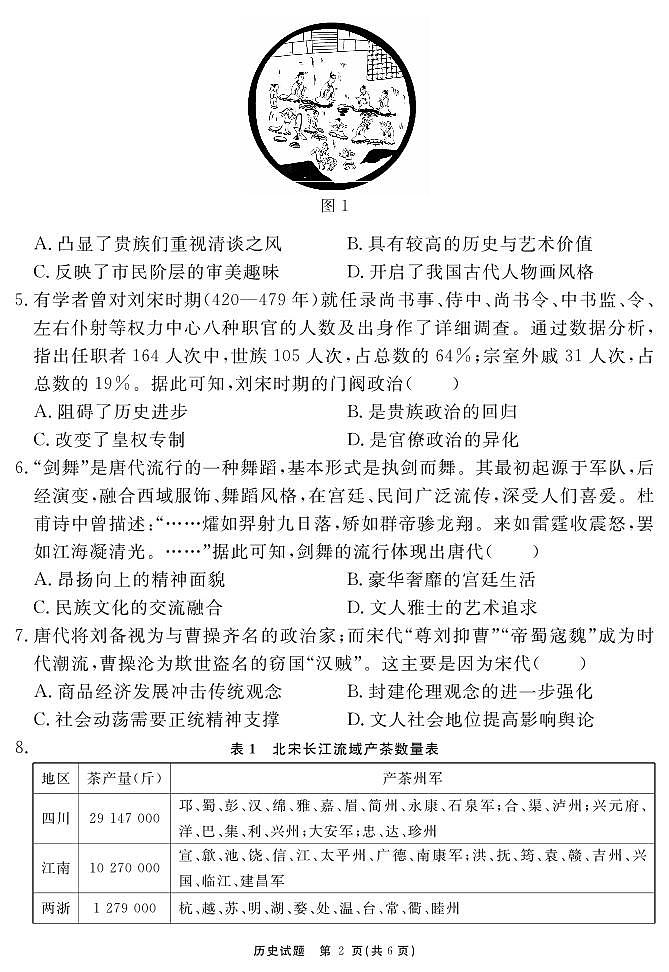 历史试题第2页