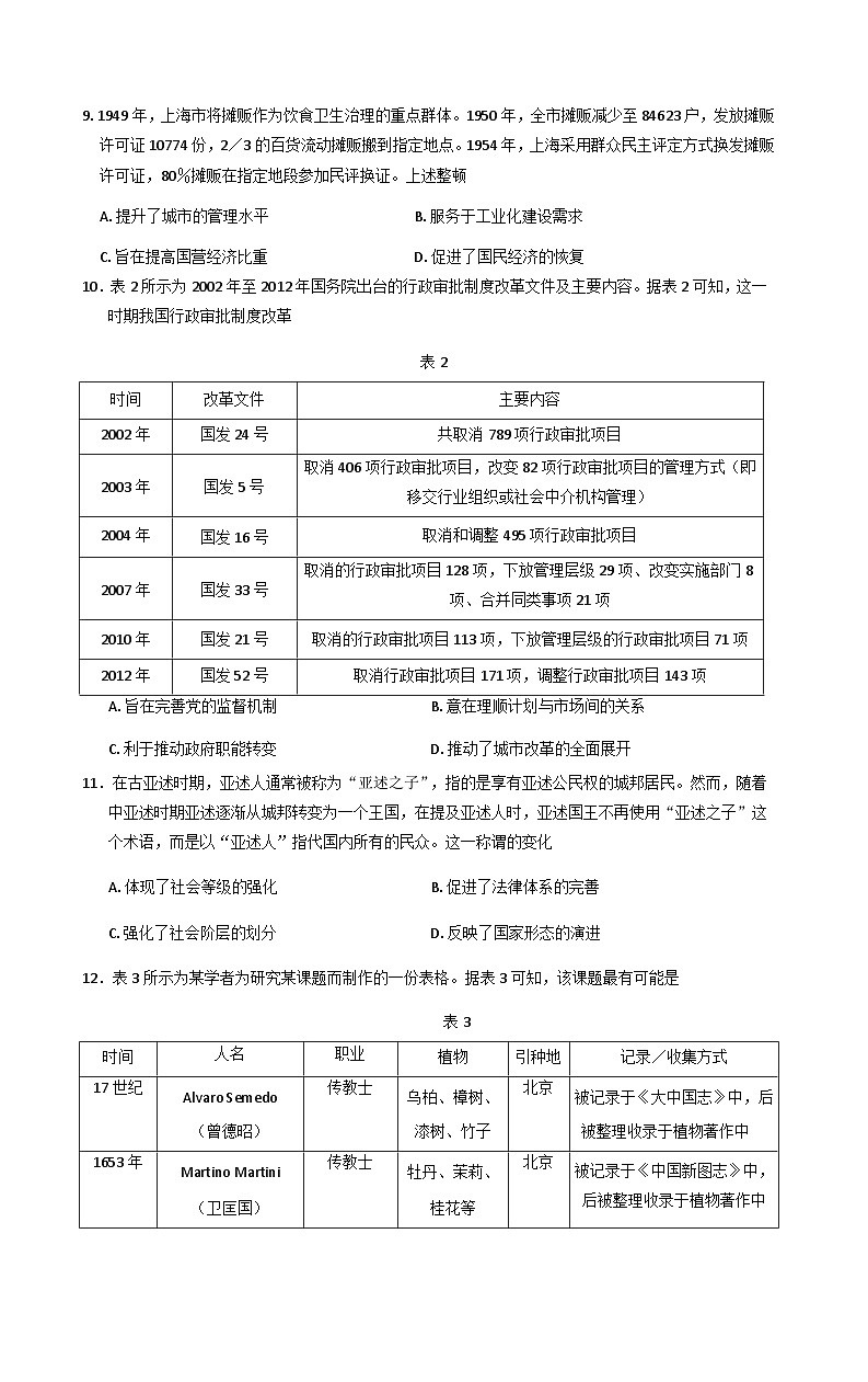 山东省聊城市部分校2025-2026学年高三上学期12月监测历史试题(解析版)第3页
