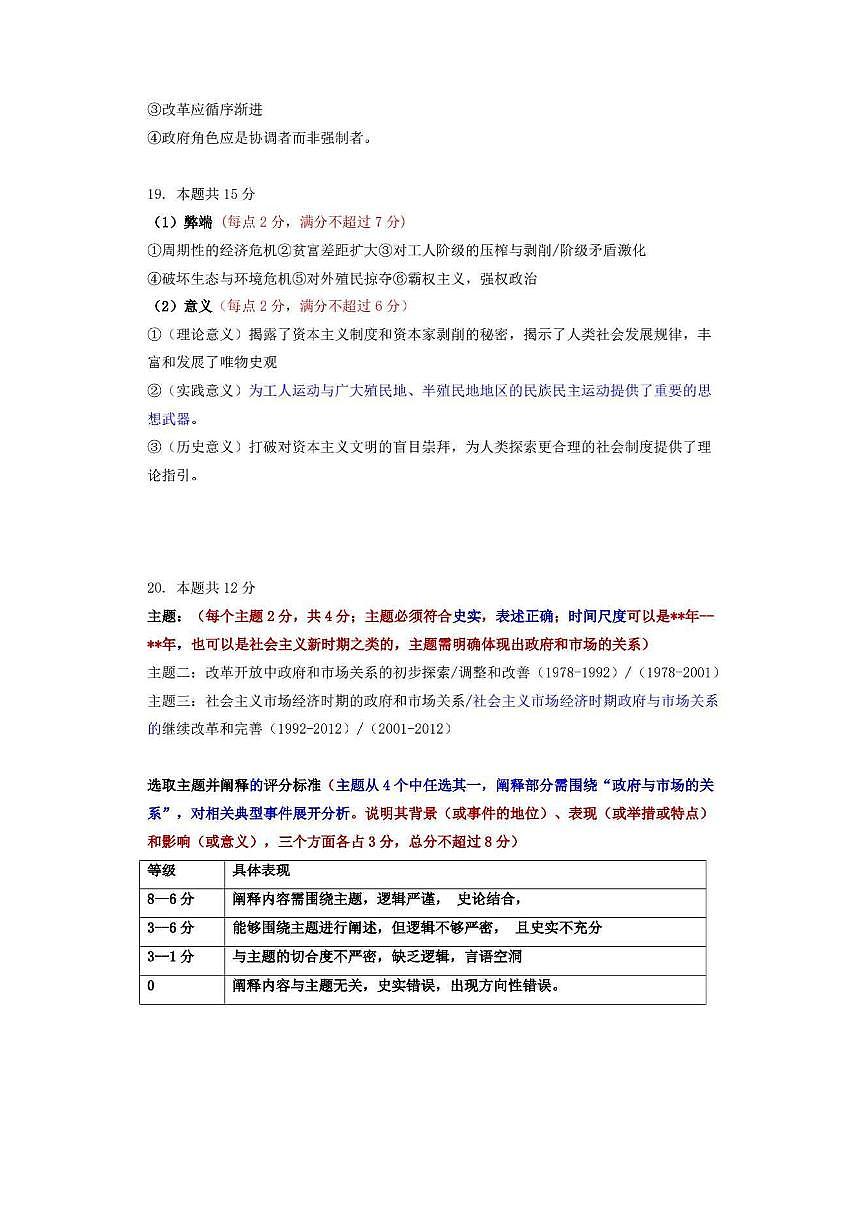 历史答案-2026年沈阳市高中三年级教学质量监测(一)第2页