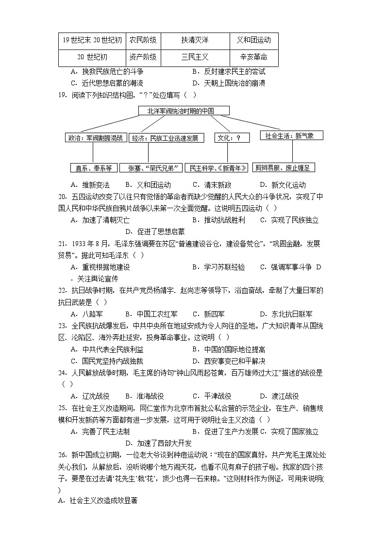 2025-2026学年度黑龙江省哈尔滨市第六中学校高一上学期期末考试历史试题（解析版）第3页