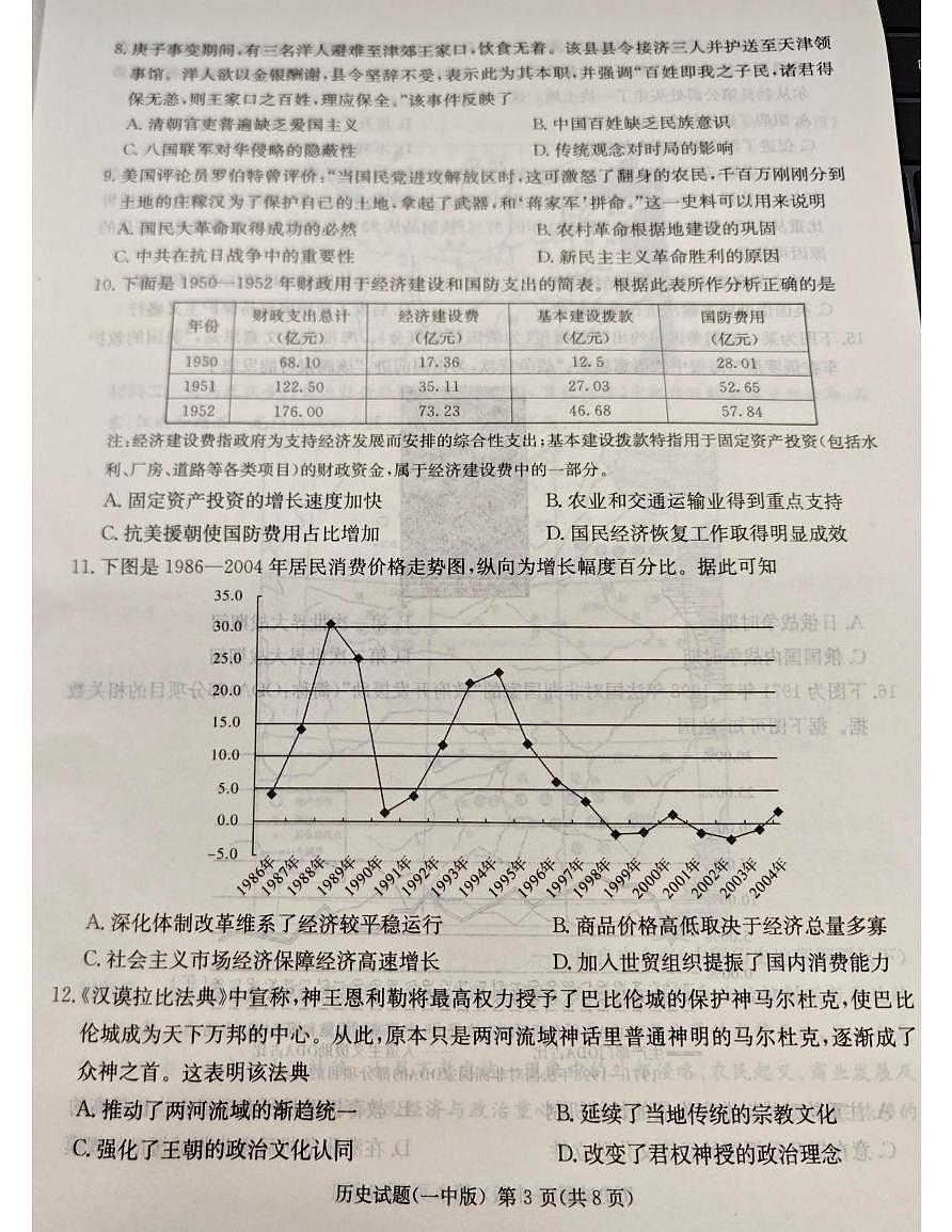 历史一模第2页