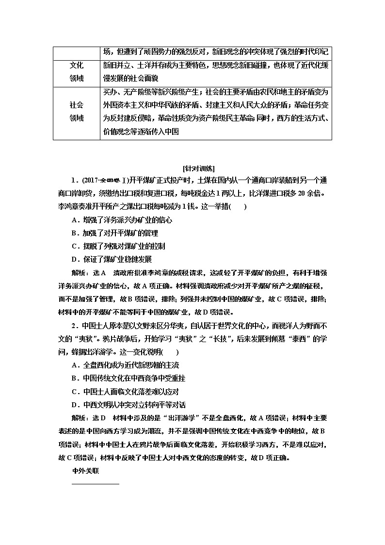 2019届二轮复习 通史融会贯通 学案（江苏专用）02