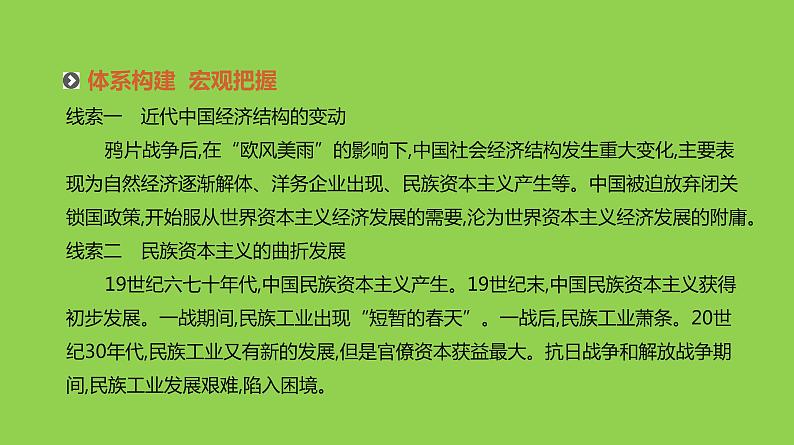 2019届二轮复习：专题九-近代中国经济结构的变动与近现代社会生活的变迁【课件】（97张）03