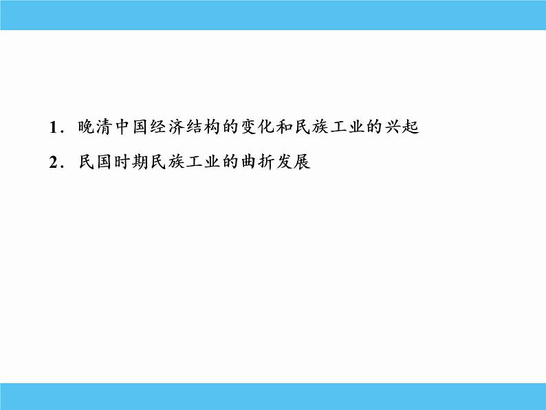 2019届二轮复习：专题十二　近代中国经济结构的变动与资本主义的曲折发展 【课件】（61张）03