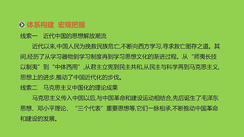 2019届二轮复习：专题十-近代中国的思想解放与理论成果【课件】（73张）03